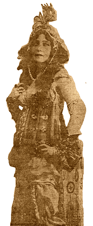 Ida Rubinstein as Zobeide 1910