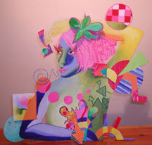 Chaotic Reaction to Transformation, by Lindsay Becker